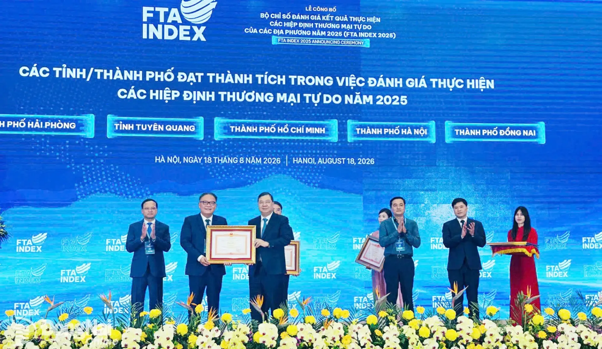 Đồng Nai thuộc nhóm 5 địa phương thực hiện các hiệp định FTA tốt nhất cả nước