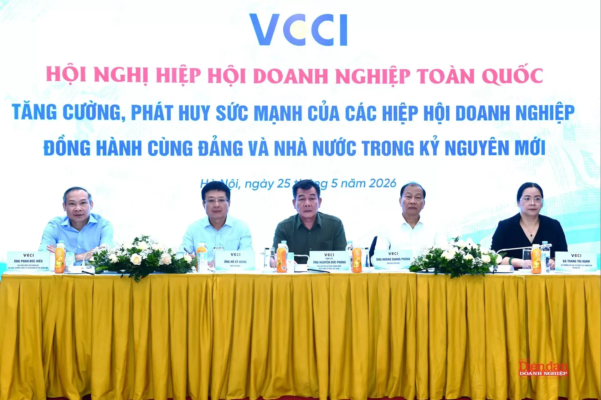 LIÊN ĐOÀN DOANH NGHIỆP THÀNH PHỐ ĐỒNG NAI THAM DỰ HỘI NGHỊ HIỆP HỘI DOANH NGHIỆP TOÀN QUỐC 2026