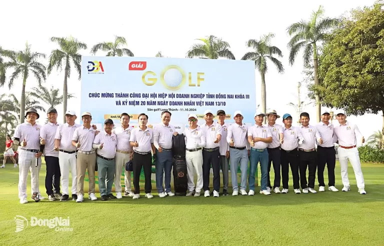 Giải Golf “Chào Mừng Đại Hội Liên Đoàn Doanh Nghiệp Tỉnh Đồng Nai Và Kỷ Niệm Ngày Doanh Nhân Việt Nam 13 tháng 10”